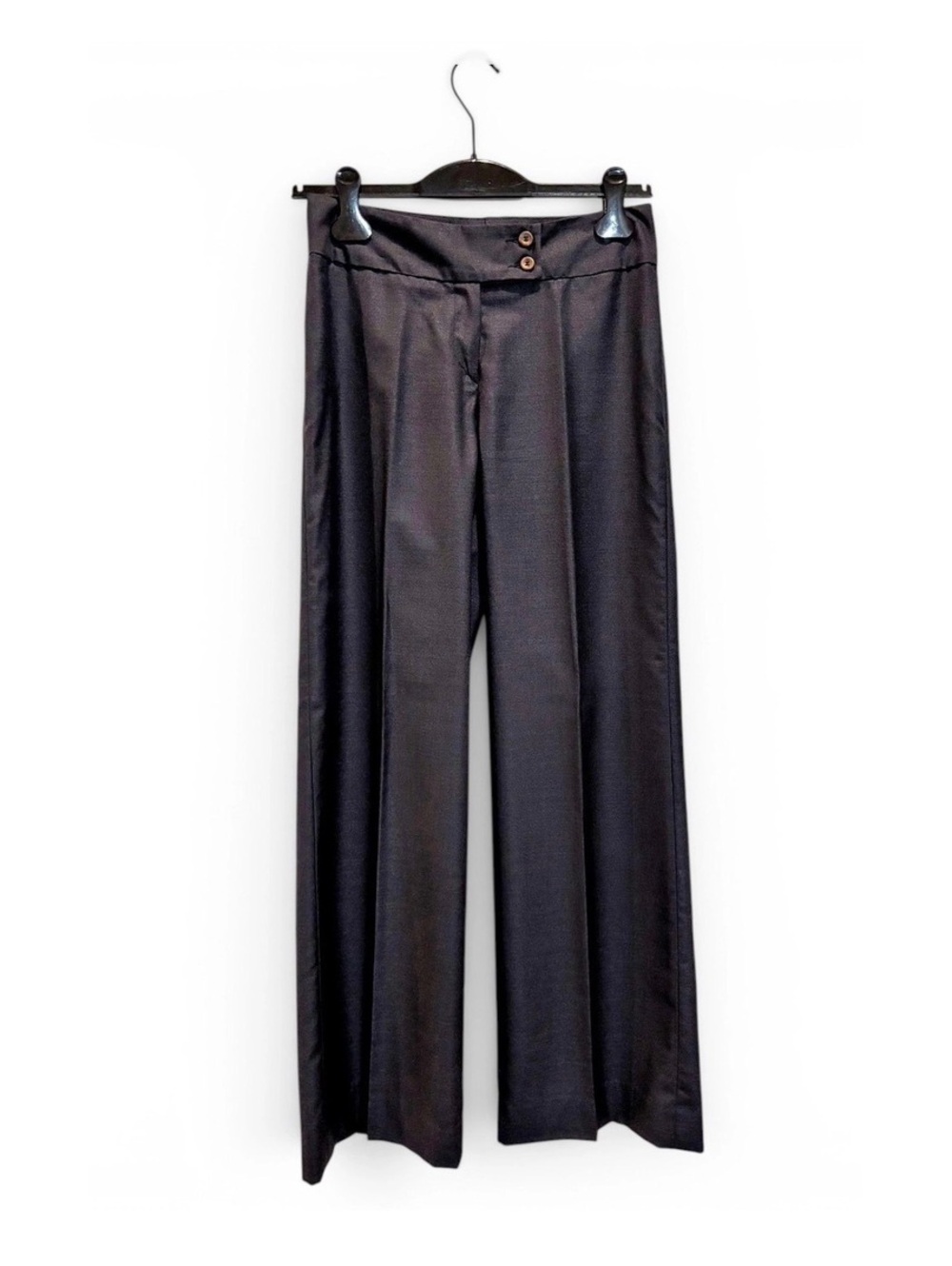 Luciano Barbera Grey Wool Pants-Size 40